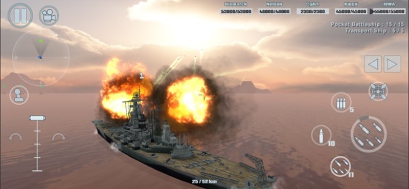 WarShip War Navy Fleet Combat screenshot