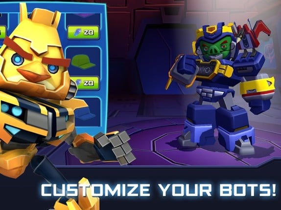 Angry Birds Transformers screenshot