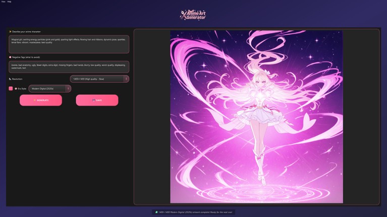 Anime Art Generator - Unlimited AI screenshot