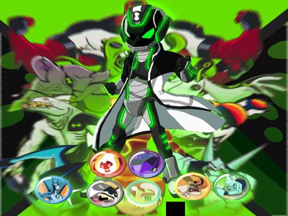 Ben 10 Halloween Bubble Shoot Image