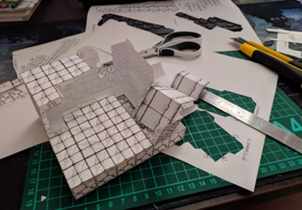 Drawngeon Paper Diorama screenshot