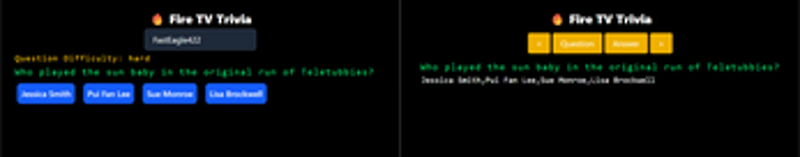 Fire TV Trivia screenshot