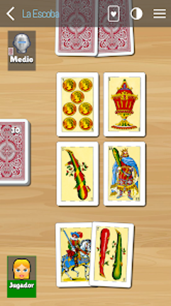 La Escoba - Scopa 15 card game screenshot