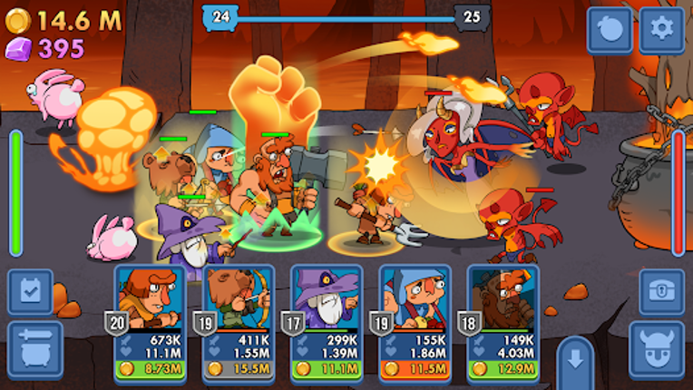 Semi Heroes: Idle & Clicker Ad Image