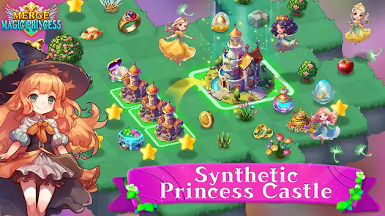 Merge Magic Princess: Tap Game Image