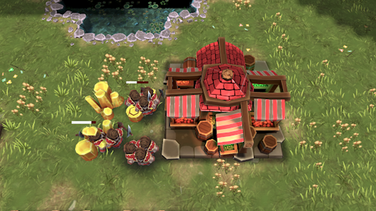 Blaze of empires RTS strategy screenshot