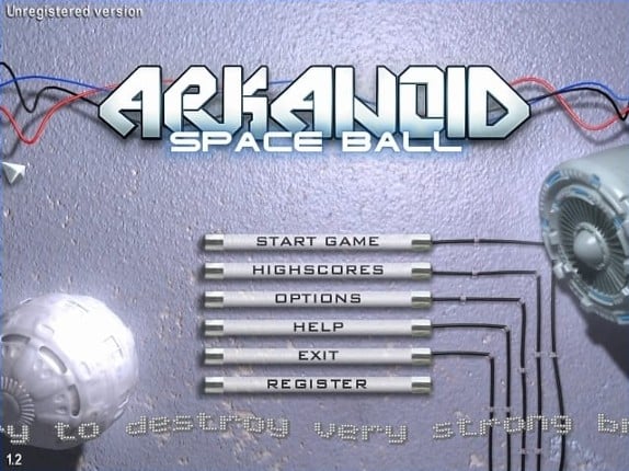 Arkanoid: Space Ball Game Cover