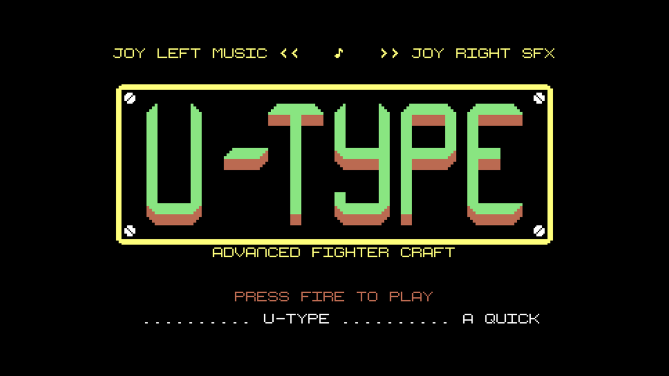 Games like U-Type C64.