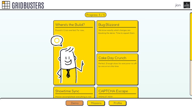 GRIDBUSTERS screenshot