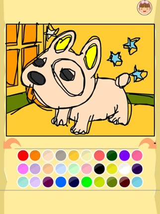 How to draw dog-Baby Simple Drawings Image
