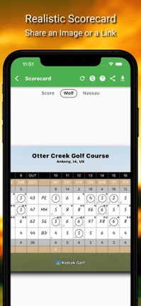 Kodiak Golf: Scorecard + GPS Image