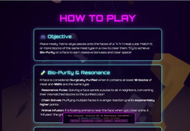 Meaty Tesseract screenshot