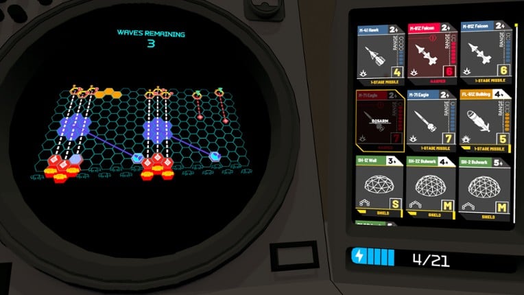 Missile Command Delta screenshot