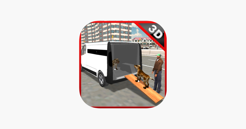 Pet Home Delivery Van &amp; Transport minitruck sim 3d Image