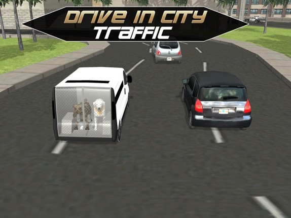 Pet Home Delivery Van &amp; Transport minitruck sim 3d Image