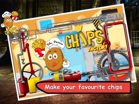 Potato Chips Factory Simulator - Make tasty spud fries in the factory kitchen screenshot