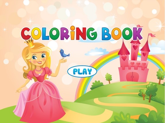 Princess Coloring Book - Painting Game for Kids screenshot