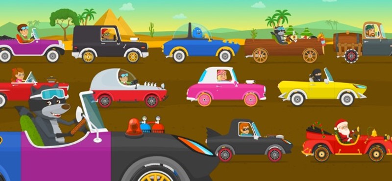 Racing cars game for kids 2-5 screenshot