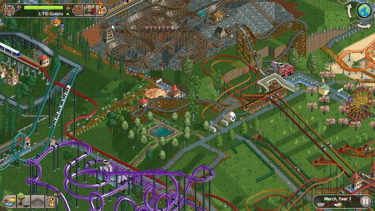 RollerCoaster Tycoon Classic screenshot