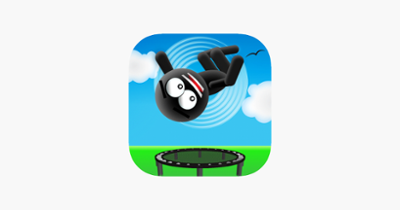 Stickman Trampoline Jumping Image