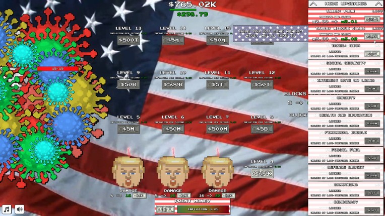 Trump VS Covid: Save The World Clicker screenshot