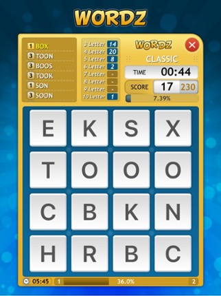 Wordz screenshot