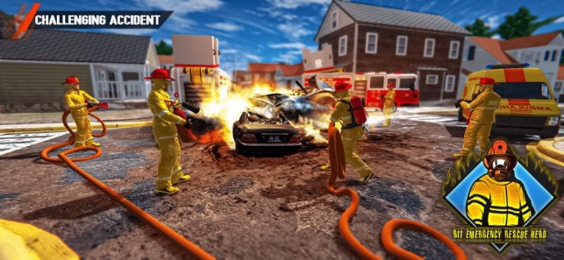 911 Emergency Rescue Hero Game screenshot