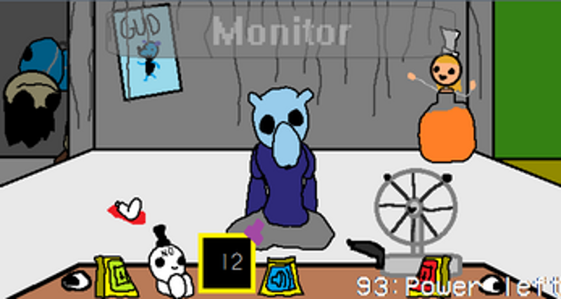 A Night with a Castro (FNaF Parody Game) & A Half Shift with a Castro (FNaF^2 Parody game) screenshot