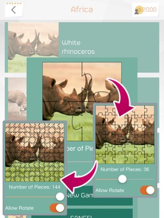 Animal Puzzle Game HD Image