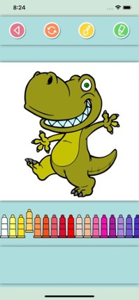 Dino Coloring Pages for Kids screenshot