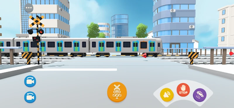 踏切だいすき - 一番楽しい電車のゲーム screenshot