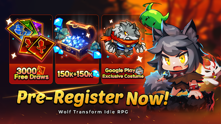 Go Go Wolf! - Idle RPG Image