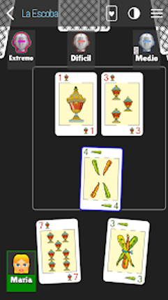 La Escoba - Scopa 15 card game screenshot