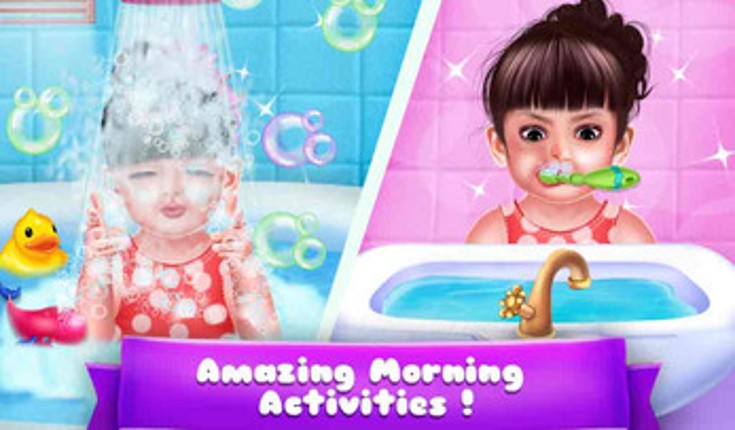 Baby Talking Aadhya Image