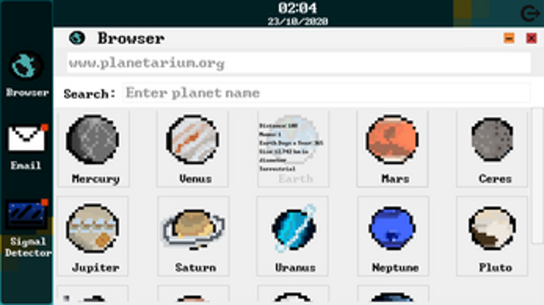 PlanetMap screenshot