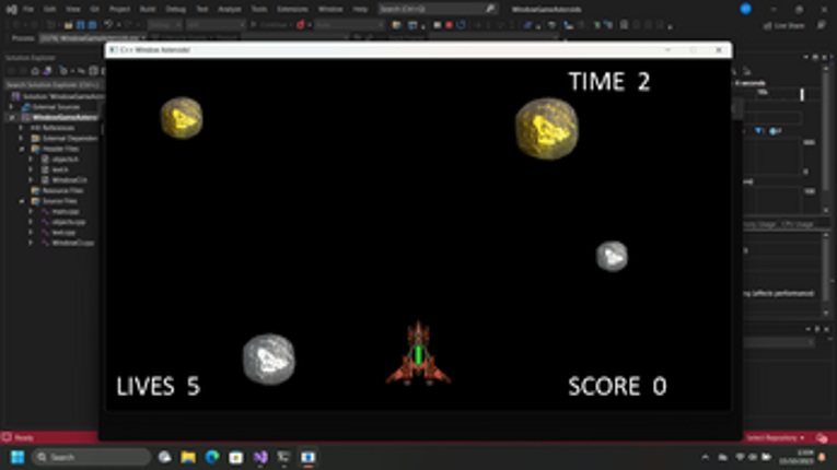 RocksFall screenshot