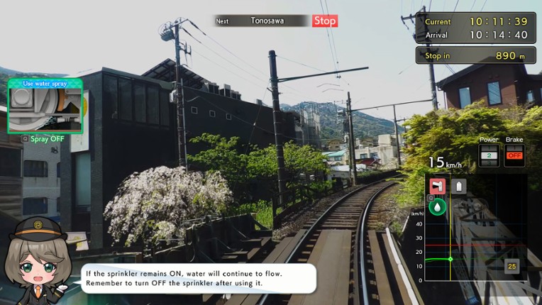 Japanese Rail Sim: Hakone Town of Natural Beauty and Hot Springs screenshot