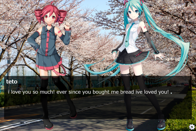 Kasane Teto and Hatsune Miku are Lesbians Image
