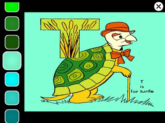 Learn ABC Animal Coloring Book screenshot