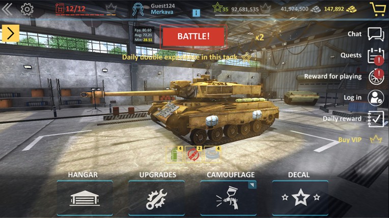 Modern Assault Tanks screenshot