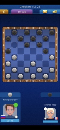 Online Checkers LiveGames screenshot