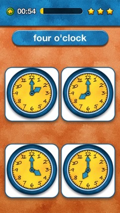 Telling Time Quiz: Fun Game Learn How to Tell Time screenshot