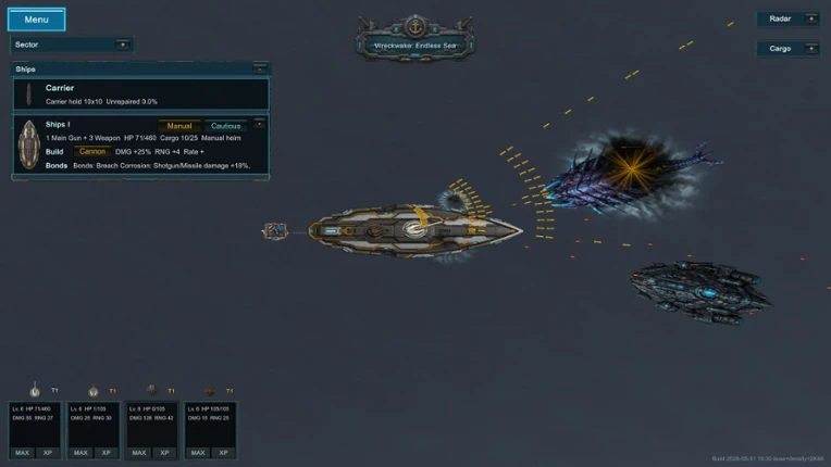 Wreckwake Endless Sea Image