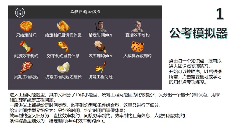 公考模拟器—数量关系 screenshot