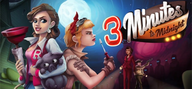 3 Minutes to Midnight - A Comedy Graphic Adventure Game Cover