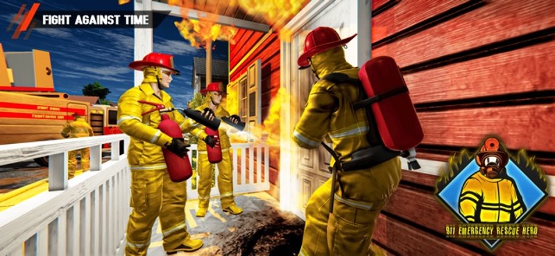 911 Emergency Rescue Hero Game screenshot