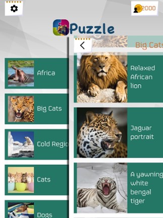 Animal Puzzle Game HD screenshot