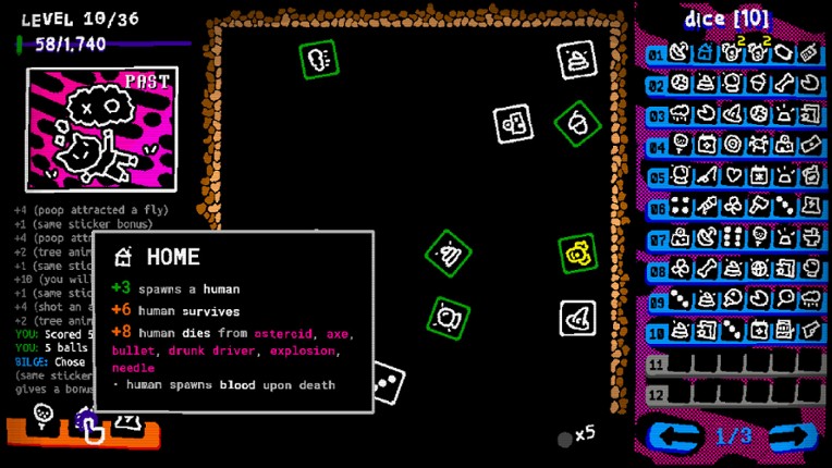 Balls, Dice & Stickers screenshot