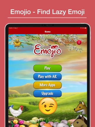 Emojio Find Lazy Emoji AR screenshot