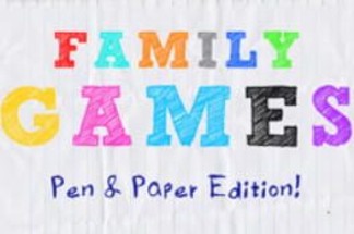 Family Games: Pen & Paper Edition Image